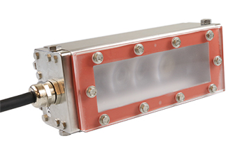 EFFI-Flex IP69K - high power direct or grazing LED bar lighting or Backlight for industrial vision and quality control for the food industry & washing environments.