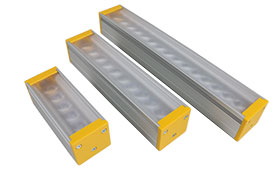 Different sizes of EFFI-Flex2 depending on the number of LEDs.