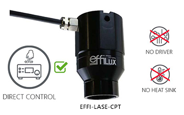 Representación de las ventajas y desventajas de utilizar un EFFI-Lase-V2-CPT.