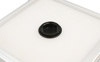 Adapter ring for high-pass, low-pass and band-pass camera filters to suppress light disturbances