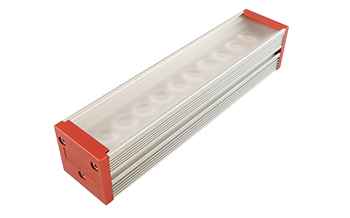 EFFI-FLEX-SWIR barra de iluminación LED de alta potencia directa o pastoreo o retroiluminación para visión industrial y control de calidad.