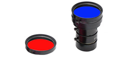 High-pass, low-pass, band-pass filter filters to suppress light disturbances, MIDOPT