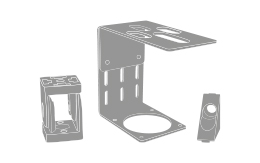 Mechanisches Zubehör – Kamerabefestigung und LED-Beleuchtung für die industrielle Bildverarbeitung und Qualitätskontrolle – Produkt / Kamerabefestigungen.