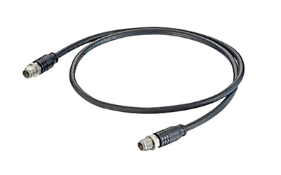 Kabel für den Anschluss des Netzteils und des EFFI-Produkts | Zum Einsatz in der industriellen Bildverarbeitung und Qualitätskontrolle.