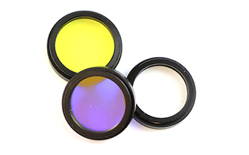 high pass, low pass, band pass camera filters to suppress light disturbances