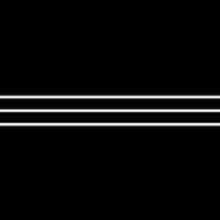 Representation of a 3D profilometry mask of 3 lines at 50µm for the EFFI-Lase