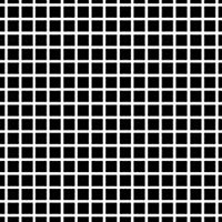 Représentation d'un masque Stéréovision d'une grille de 50x50 lignes de 50µm sur une surface de 13x13mm² pour l'EFFI-Lase