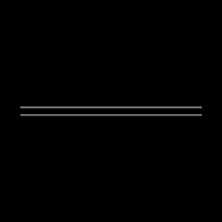 Representation of a 3D profilometry mask of 2 lines at 50µm for the EFFI-Lase