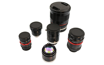 Different lenses for EFFI-Lase-V2