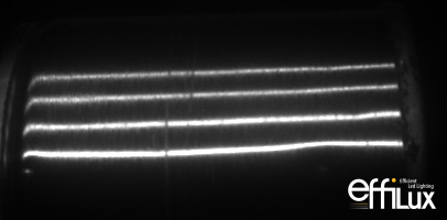 Light without zebra mask ZB is unable to identify defects during quality inspection